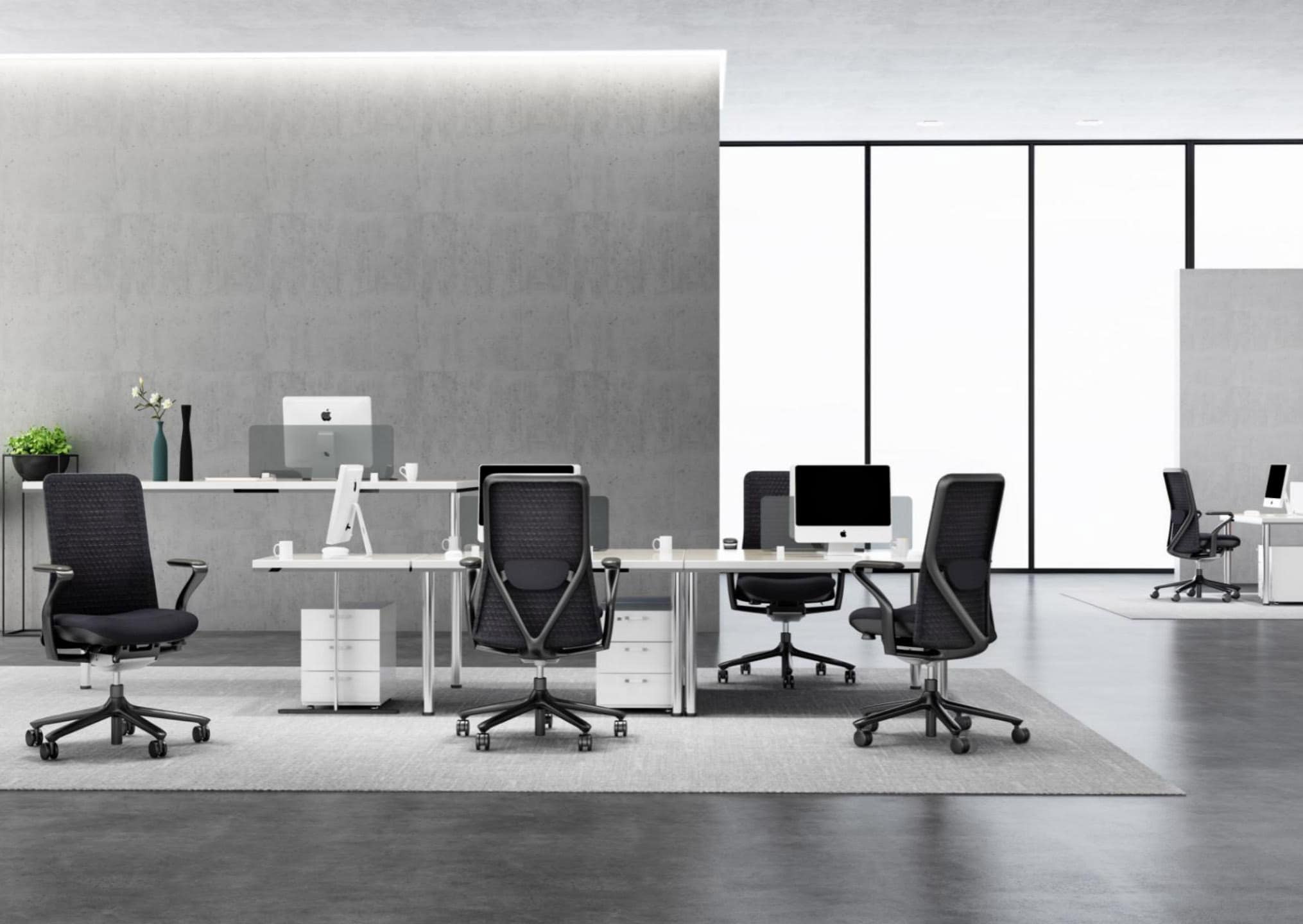 Elevate Your Workspace Matching Color and Style for an Ergonomic